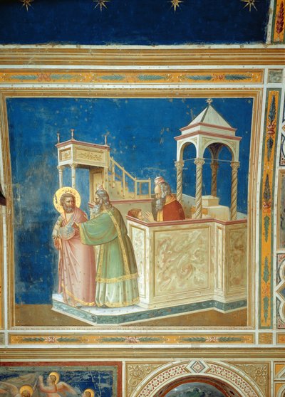 La expulsión de Joaquín del templo, c.1305 de Giotto di Bondone